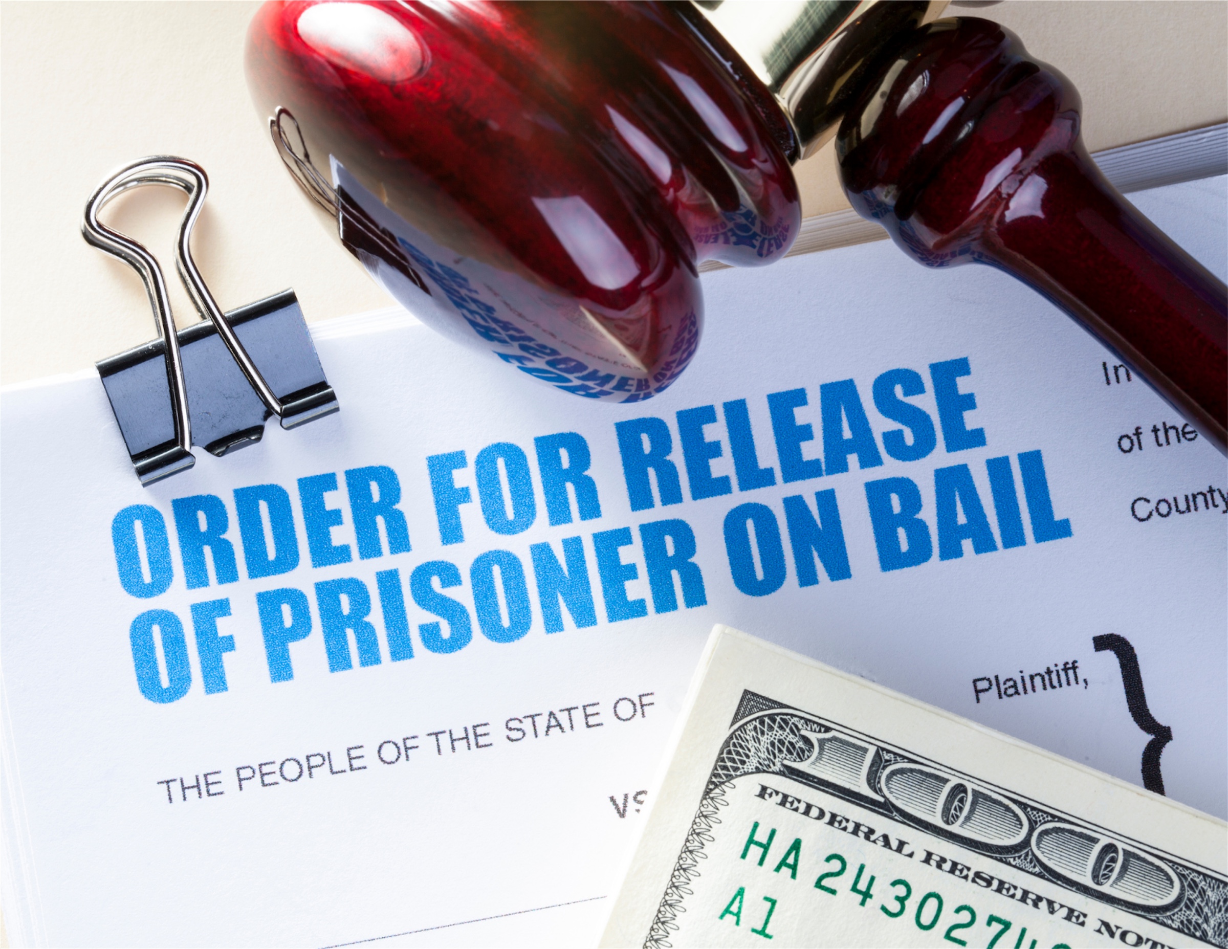 A Resolution to Change the Cash Bail Bond System