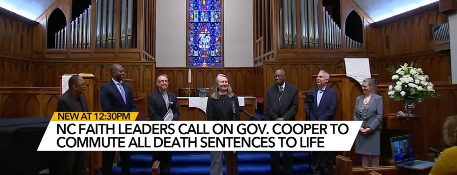 NC Faith Leaders Ask Governor Cooper To Commute Sentences Of Death Row ...