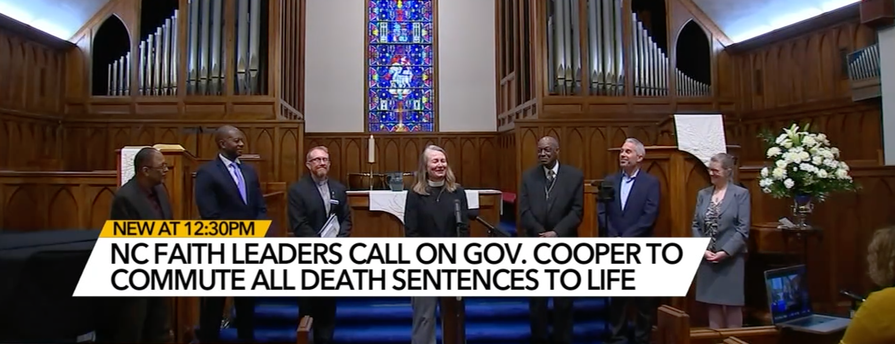 NC faith leaders ask Governor Cooper to commute sentences of death row inmates