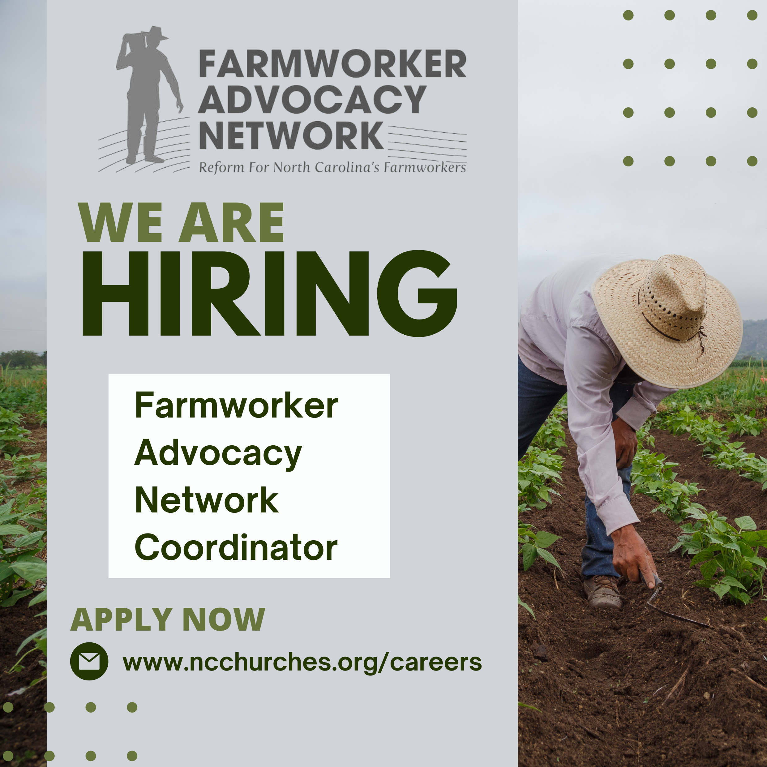 Farmworker Advocacy Network Coordinator (Bilingual – Spanish/English) 