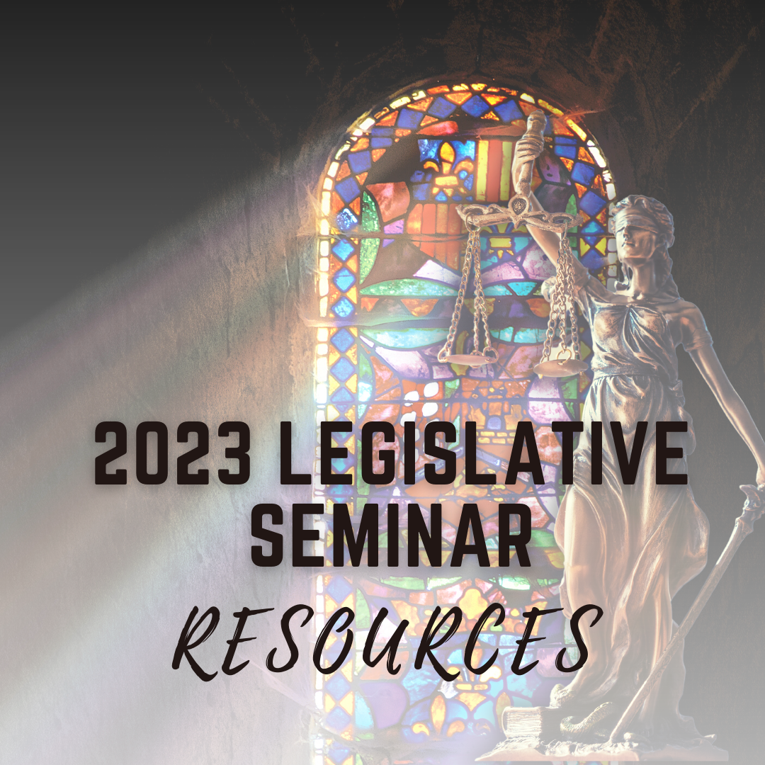 Resources from the 2023 Legislative Seminar