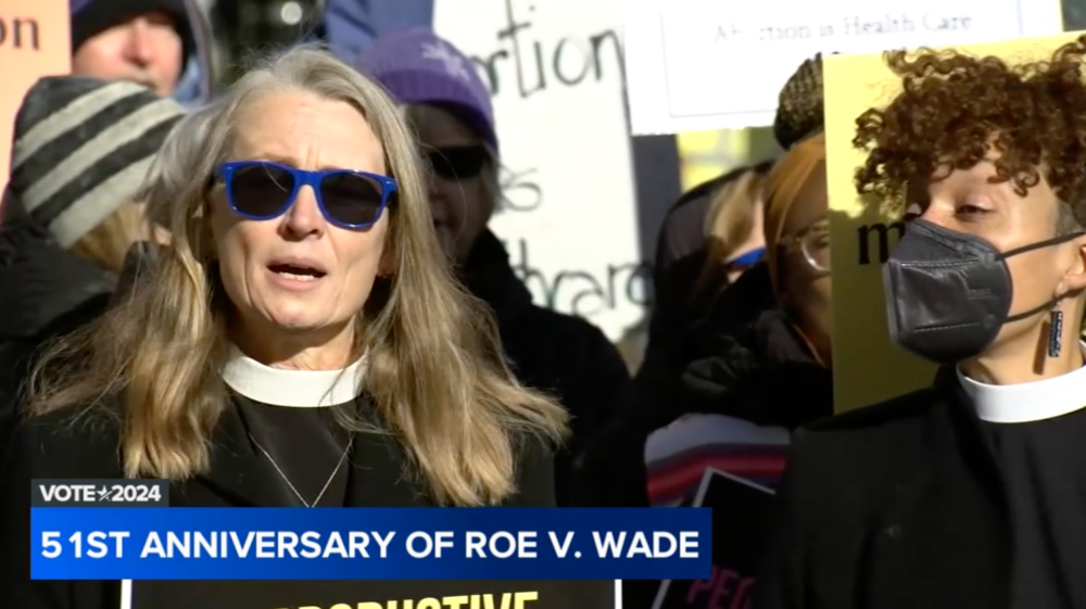 Abortion rights advocates call for greater access to mark Roe v. Wade anniversary