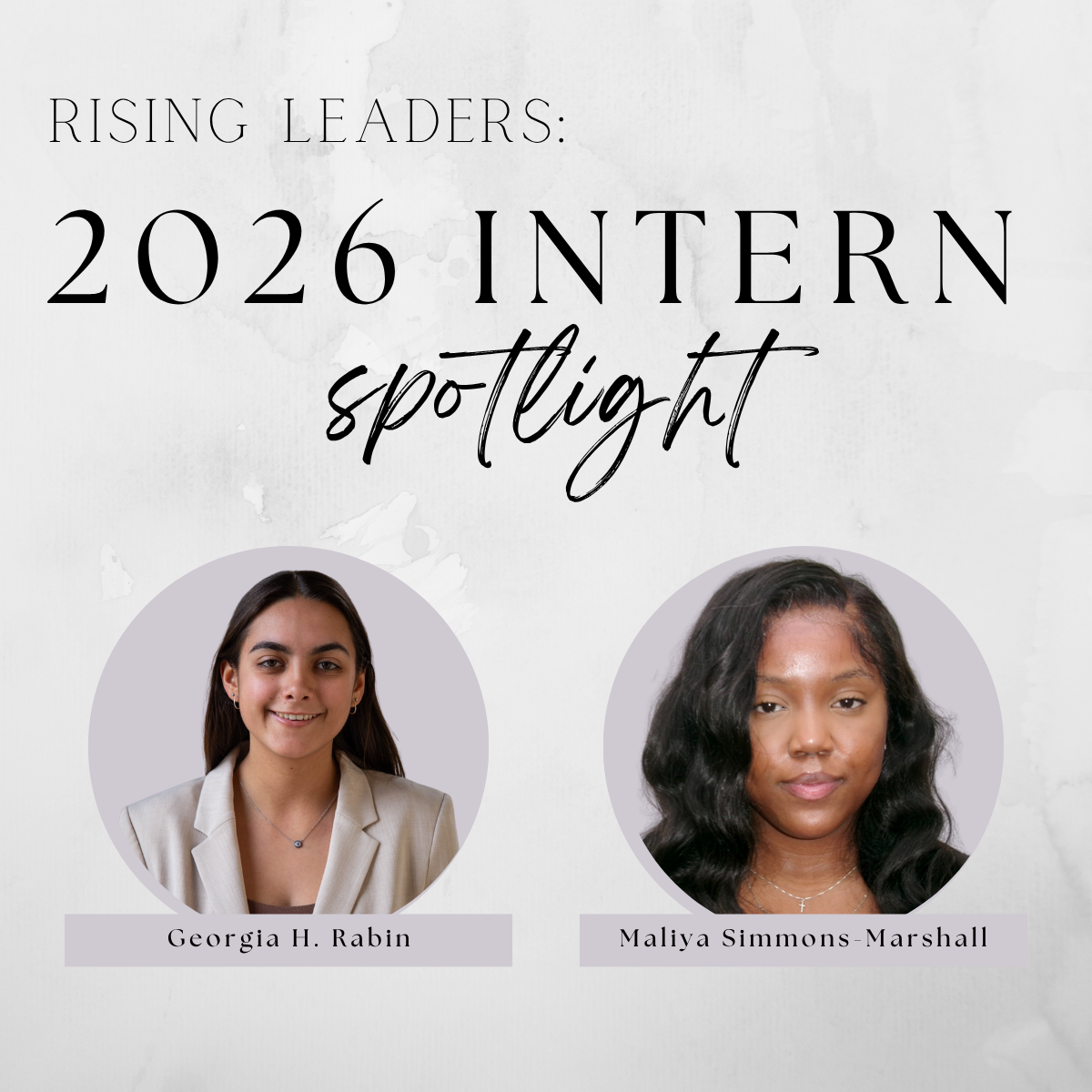 2026 Intern Spotlight: Meet the Council’s Rising Leaders!